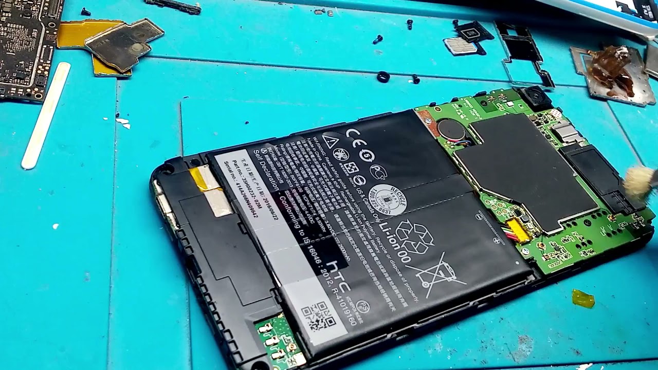 Htc Desire 820g Plus Duel Sim Low Network Problem / Disassembly / Teardown