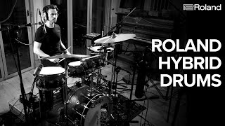 Roland Hybrid Drums: Layer Electronic Sounds on Acoustic Drums #1