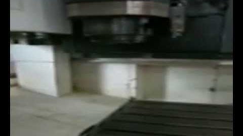 MAKINO S56 3 AXIS  VERTICAL MACHINING CENTER VIDEO