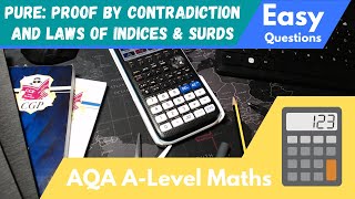 AQA A Level Maths  -  Proof and Algebra & Functions  -  Easy Questions screenshot 5