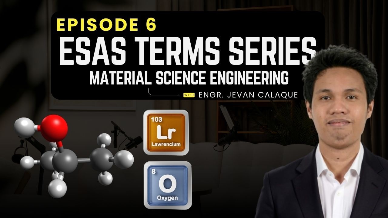 Episode 6 - ESAS Terms Series| Material Science Engineering - YouTube
