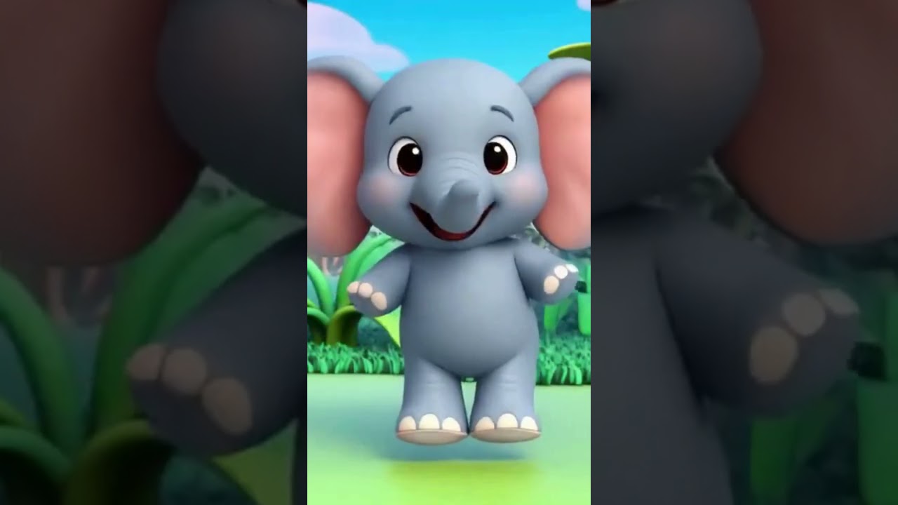 La Danza dell’Elefante 🐘 Balliamo nella giungla! #Shorts