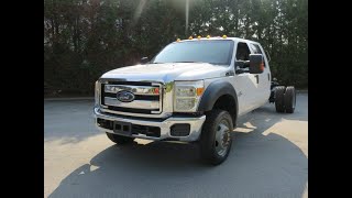2012 FORD f550 CAB CHASSIS DIESEL 4X4 (Richmond, British Columbia)