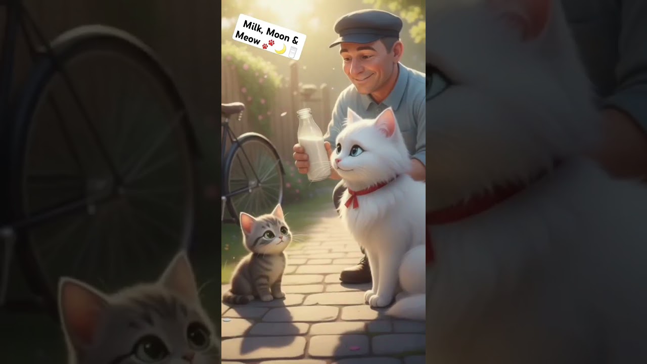 Milk, Moon & Meow 🐾🌙🥛