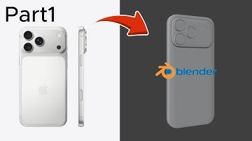 iphone17 promax blender  tutorial (part1)
