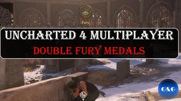 Uncharted 4 - Multiplayer gameplay - Team deathmatch - Scotland - Double fury medals