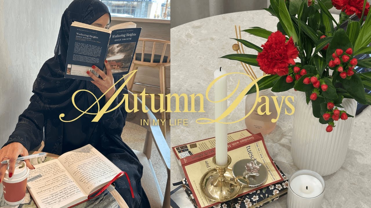 Hello November 🍂 | Autumnal Days at Home, Cinnamon Cake & Literature Book Review