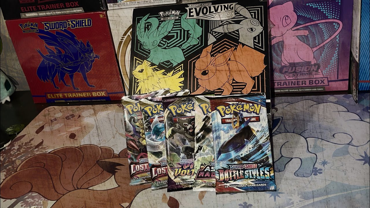 *Crazy opening* of Pokémon evolving skies ETB and random packs