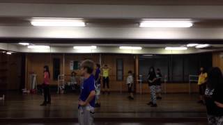 伊丹から通えるキッズダンススクールMcrew Dance Studio20140807上級クラス