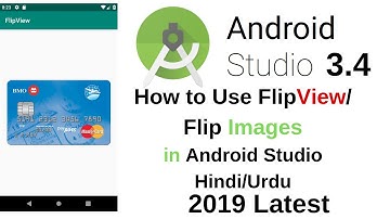 How to implement Flip View Library|flip images in Android Studio Hindi/Urdu