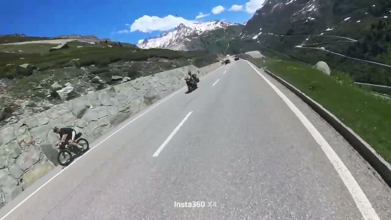 Down the grimsel pass 2024 Switzerland 