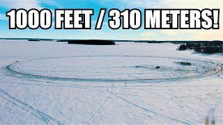 World's Largest Ice Carousel | 30 000 TONS of Spinning Ice!