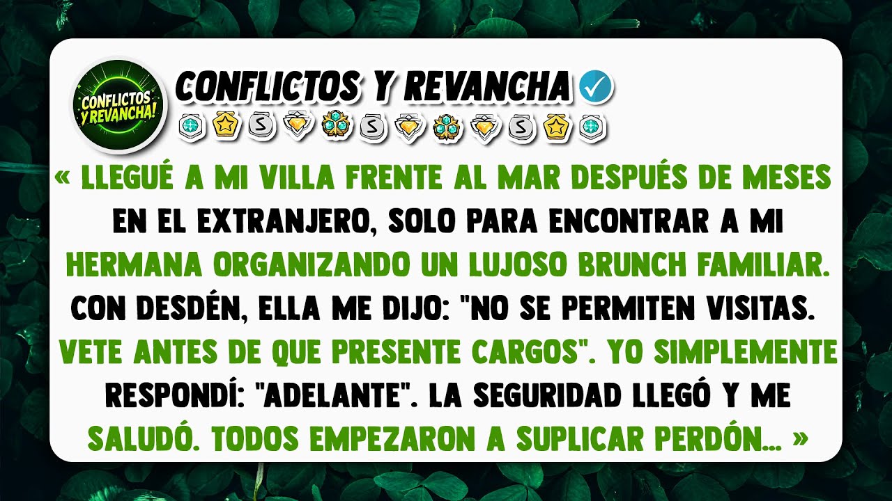Llegué a mi villa frente al mar después de meses en el extranjero, solo para encontrar a mi hermana