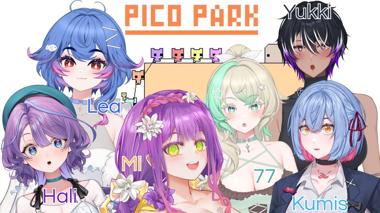 【Pico Park】Ngabuburit Bareng Kawan [Arumi x Lea x Hali x 77 x Kumis x Yukki]
