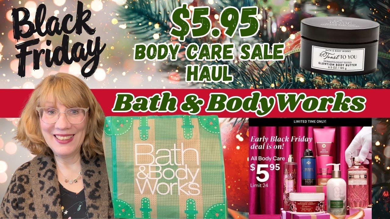 Распродажа средств по уходу за телом Bath & Body Works за $5,95!