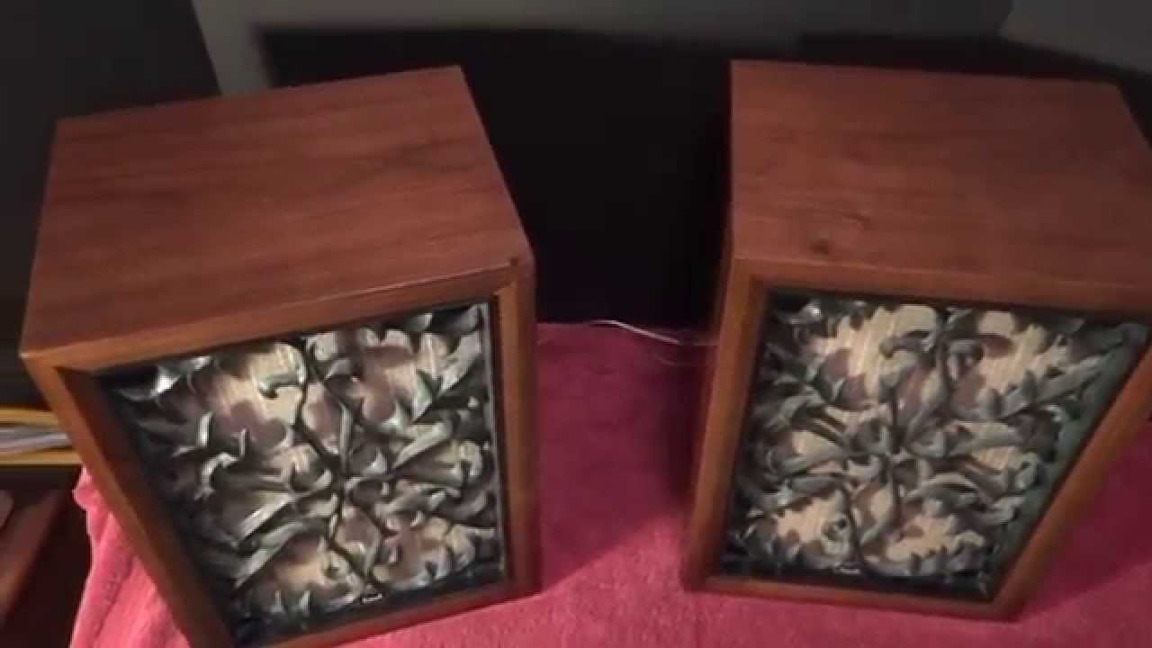 Demo Vintage BX200 Coral Speakers YouTube
