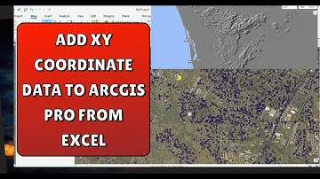 Add XY Coordinate Data to ArcGIS Pro from Excel