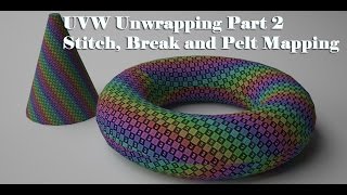 UVW Unwrapping in 3ds Max Part 2