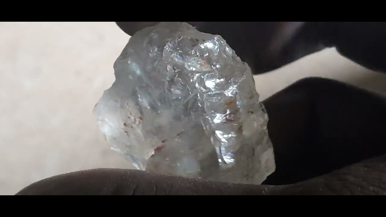 rough white zircon stone YouTube