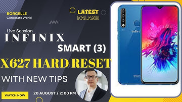 Infinix Smart 3 Plus X627 Hard Reset Password Pattern Unlock |Urdu Hindi