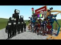 NEW TV MAN VS ALL SIREN HEAD in Garry&#39;s Mod!