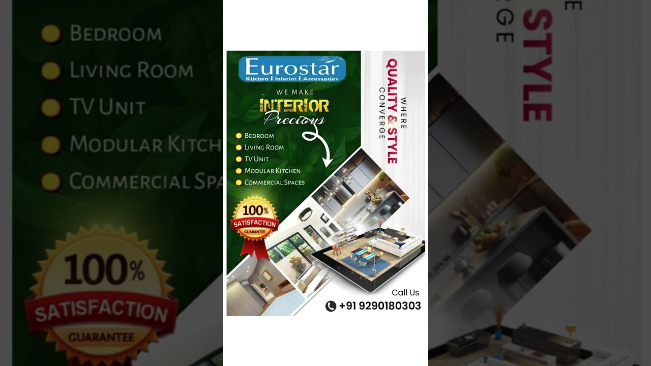 Eurostar Kitchen Interior & Accessories 🏠 Call @92901 80303