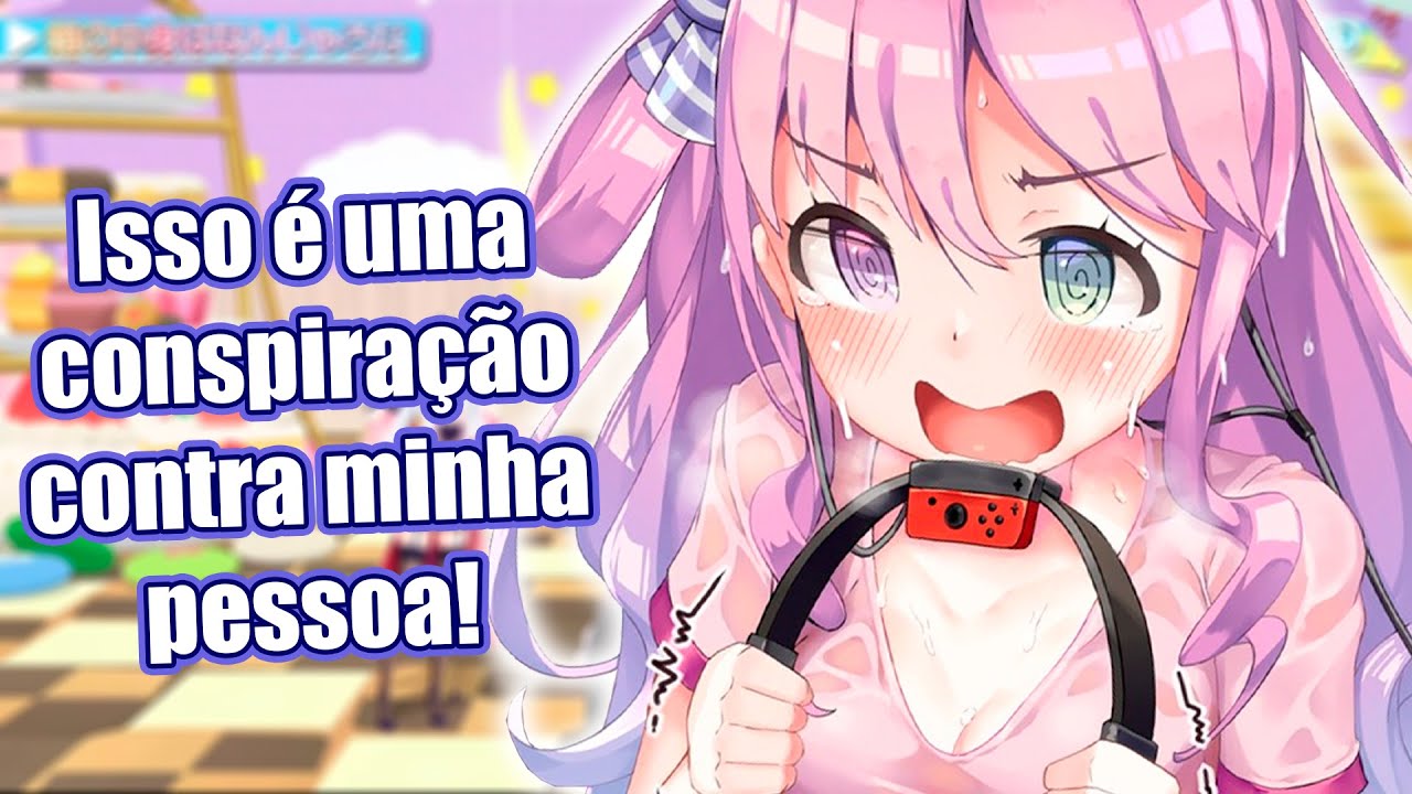 O sedentarismo da Luna quase a matou para fazer meros agachamentos | vtuber legendado