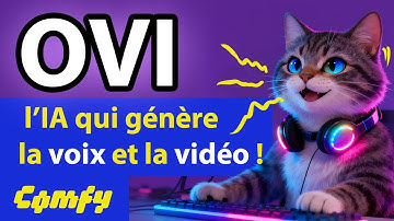 Tester OVI dans ComfyUI — Génération de voix et de vidéo avec l’IA