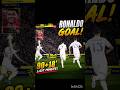 New ronaldo card goal with teamwok really phenomenal goal#youtubeshorts #efootball #viral #trending