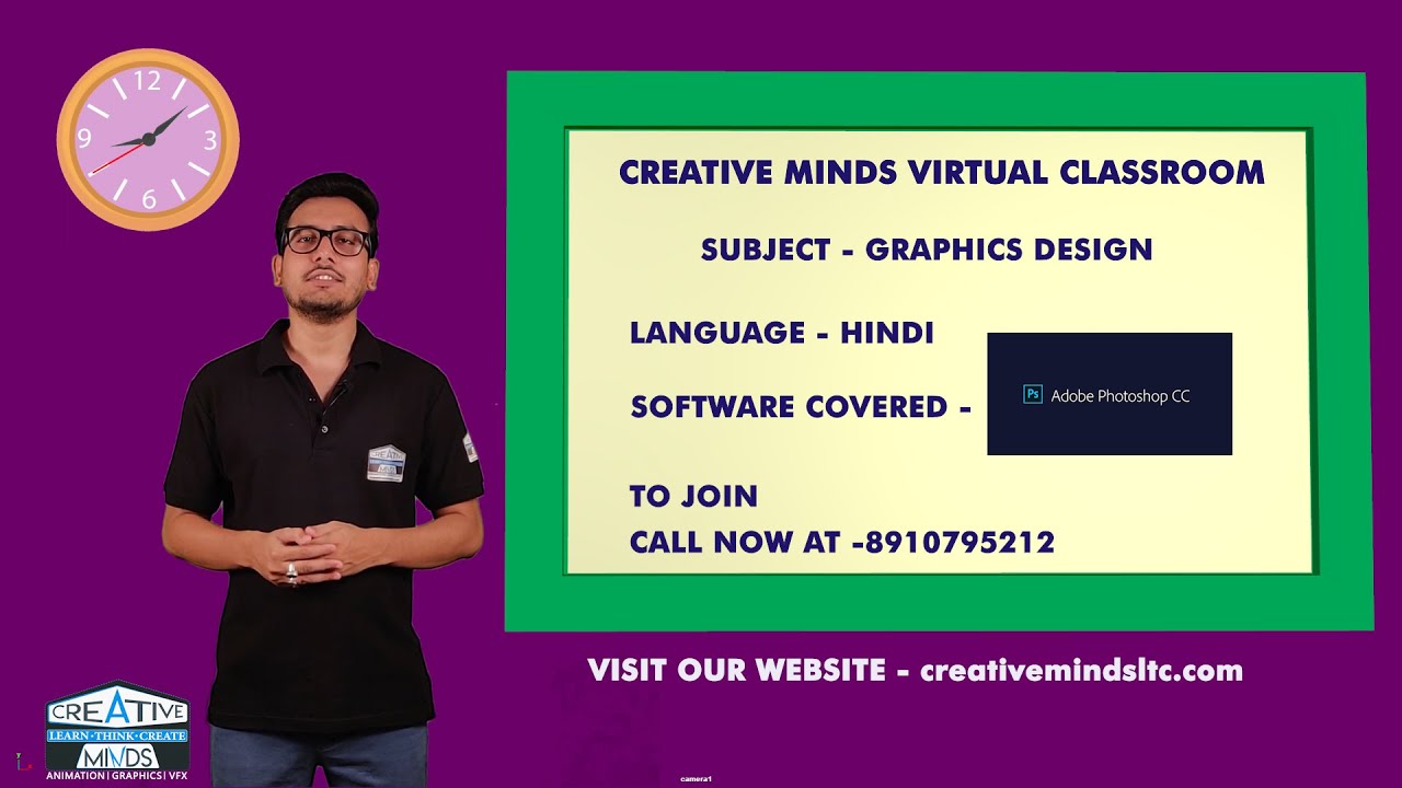 Creative Minds Virtual Demo Class| Graphics Design| Hindi| 