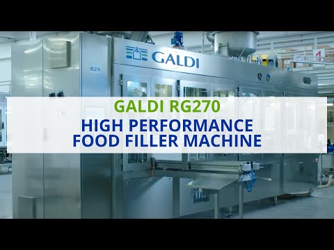 High Performance Food Filler Machine Galdi RG270