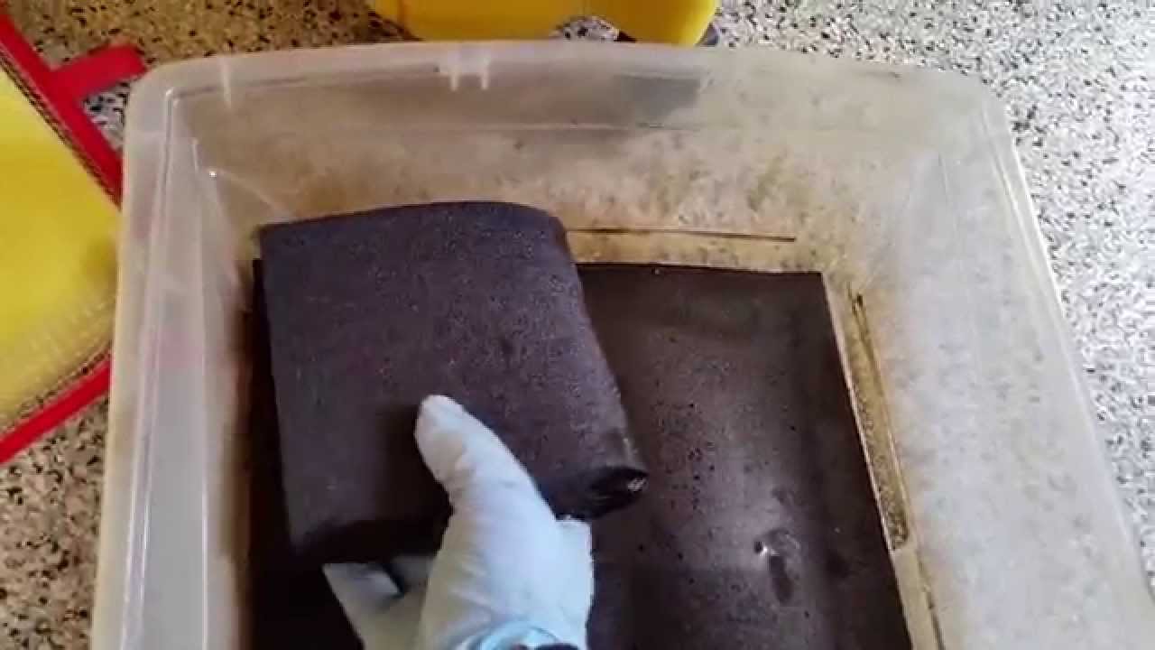 AbsorbOIL Oil recovery demo with audio description YouTube