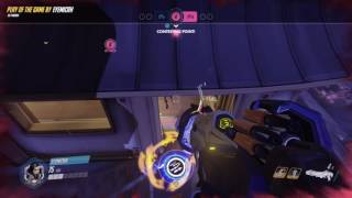 Overwatch team wipe multikill play of the game with Pharah