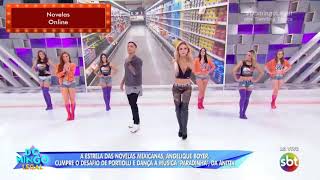 Angelique Boyer Dança Paradinha No Domingo Legal-31122017