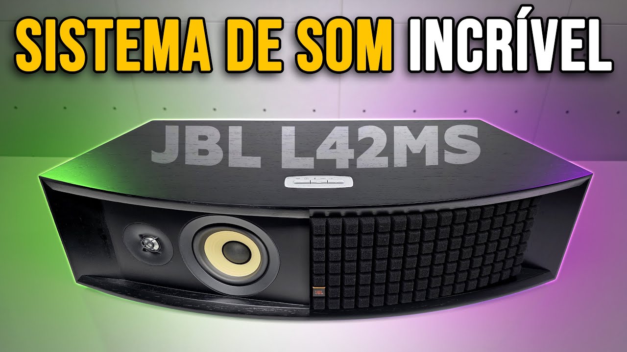Design retro e muita potência! JBL L42ms traz qualidade e muita conectividade