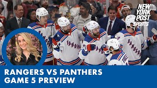 Previewing Rangers vs Panthers Game 5 & Answering Rangers Fan Questions