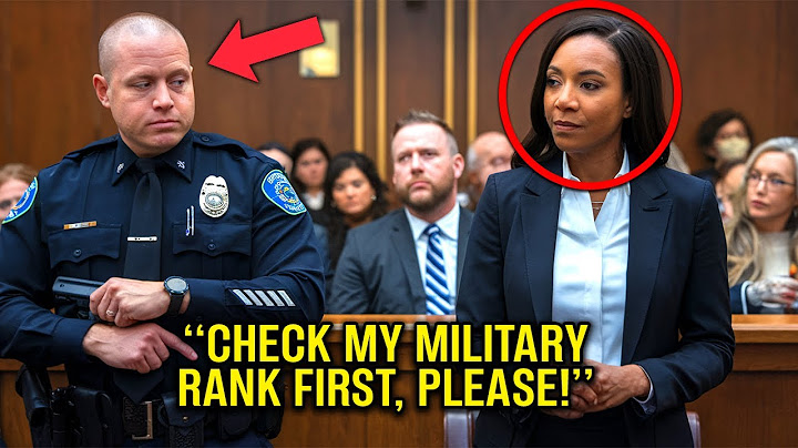He Thought His Badge Made Him Untouchable—Until He Brought the Wrong Woman to Court