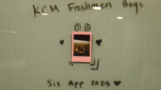 UCSD KCM Freshmen Boys Sis App 2025