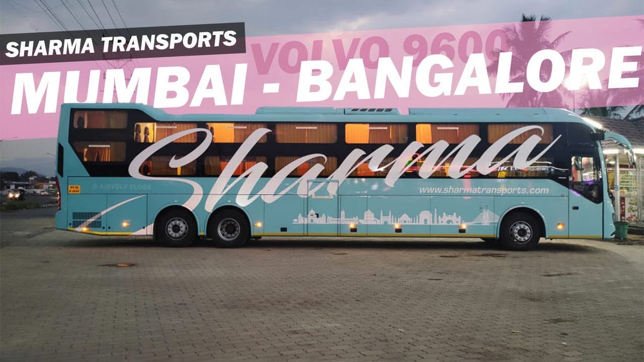 mumbai-to-bangalore-full-joureny-in-sharma-transports-volvo-9600