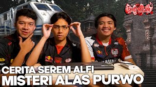 DENGERIN CERITA ALFI WAKTU NAIK KERETA MENEMUKAN KEPALA DAN MISTERI ALAS PURWO - SHIFTMALAM