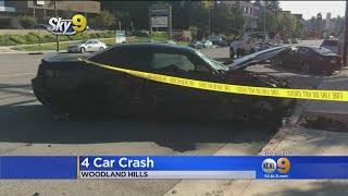 Multi-Car Crash May Have Been Street Racing