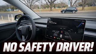 BREAKING: Tesla Unsupervised Robotaxi Is Live