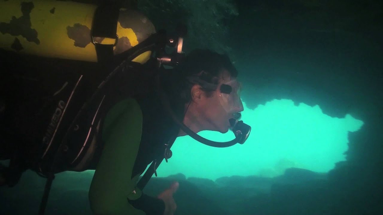 SCUBA Diving at Shark's Cove, North Shore Oahu by Hawaii Eco Divers