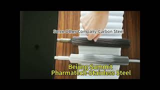 Softgel Machines Comparason - Cooling Drum & Mangle Roller Material