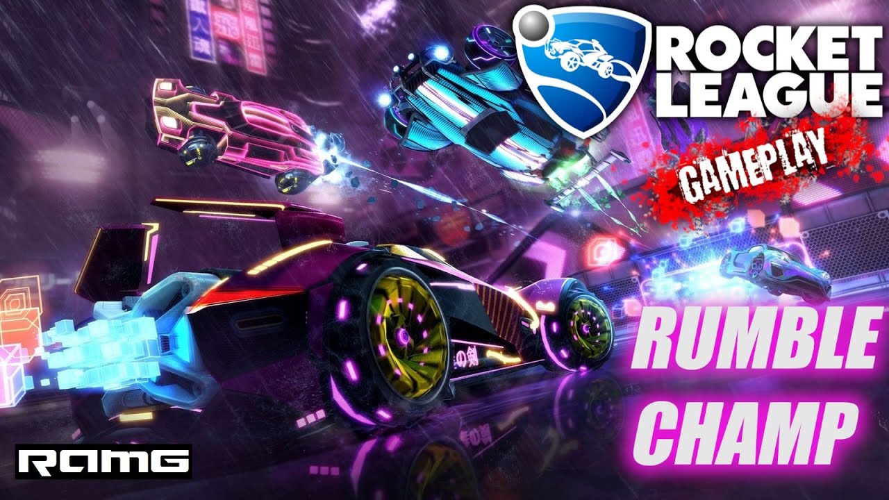 Rocket League Rumble Champ HD 60 FPS Crazy Gameplays!! YouTube