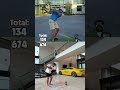 Two of the craziest trick shots you’ll ever see 🤯 #golf #livgolf #trickshot