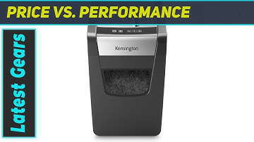 Kensington Shredder M100S: The Ultimate Document Security Solution!