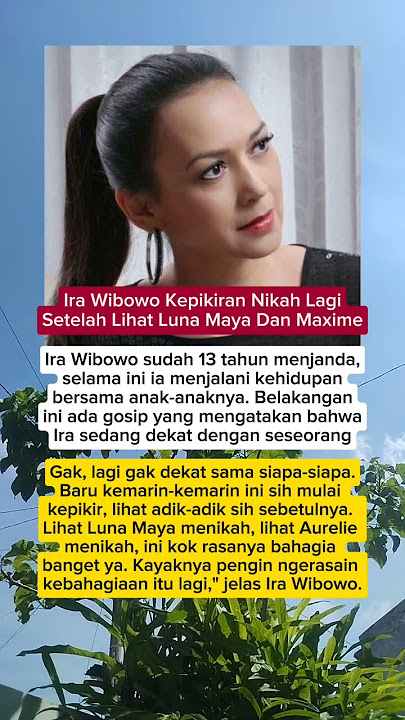 Ira wibowo Kepikiran Nikah Lagi #gosipartis #gosipartishariini #irawibowo #pernikahan #cerai