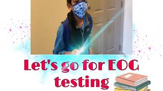 Let’s go for EOG Testing at school #ELA EOG #GoingToSchool #LakshivKethan #soccer