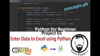 Python for Beginners Project 1 (Managing Excel Sheets)